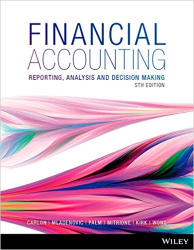 Financial Accounting: Reporting, Analysis and Decision Making Paperback