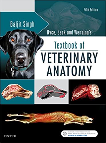 Dyce, Sack, and Wensing's Textbook of Veterinary Anatomy 5th Edition by Baljit Singh BVSc & AH MVSc PhD FAAA 3M National Teaching Fellow (Author)