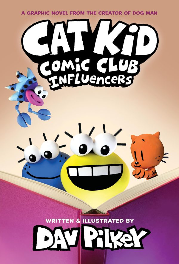 Cat Kid Comic Club: Influencers: A Graphic Novel (Cat Kid Comic Club #5): From the Creator of Dog Man     Hardcover – November 28, 2023-گلوبایت کتاب-WWW.Globyte.ir/wordpress/