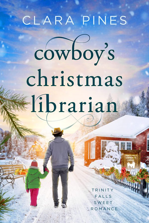 Cowboy's Christmas Librarian: Trinity Falls Sweet Romance - Book 7     Kindle Edition-گلوبایت کتاب-WWW.Globyte.ir/wordpress/