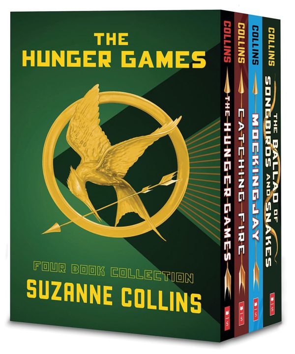 Hunger Games 4-Book Paperback Box Set (the Hunger Games, Catching Fire, Mockingjay, the Ballad of Songbirds and Snakes)     Paperback – October 3, 2023-گلوبایت کتاب-WWW.Globyte.ir/wordpress/