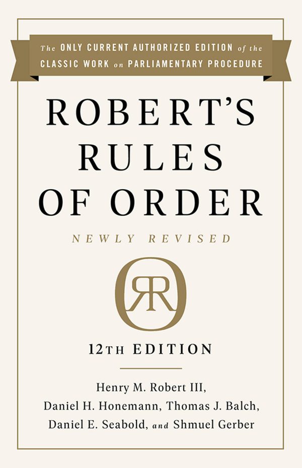 Robert's Rules of Order Newly Revised, 12th edition     Kindle Edition-گلوبایت کتاب-WWW.Globyte.ir/wordpress/
