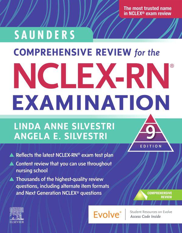 Saunders Comprehensive Review for the NCLEX-RN® Examination - E-Book     9th Edition, Kindle Edition-گلوبایت کتاب-WWW.Globyte.ir/wordpress/