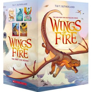 Wings of Fire Boxset, Books 1-5 (Wings of Fire)     Paperback – Box set, September 8, 2015-گلوبایت کتاب-WWW.Globyte.ir/wordpress/