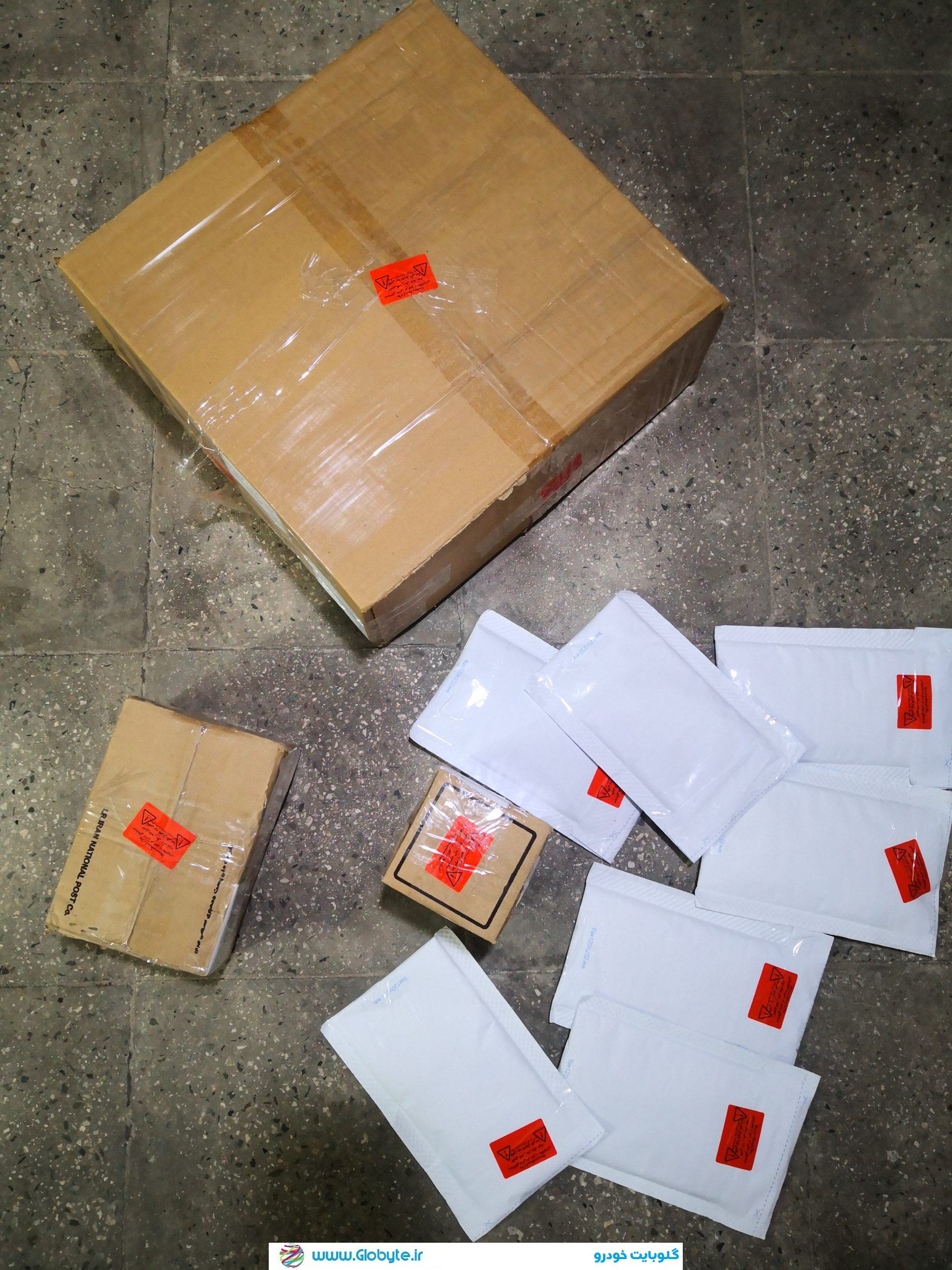 ارسالی‌های امروز ۲۳ دی ماه ۱۴۰۲ توسط گلوبایت-وب سایت اینترنتی گلوبایت-WWW.Globyte.ir