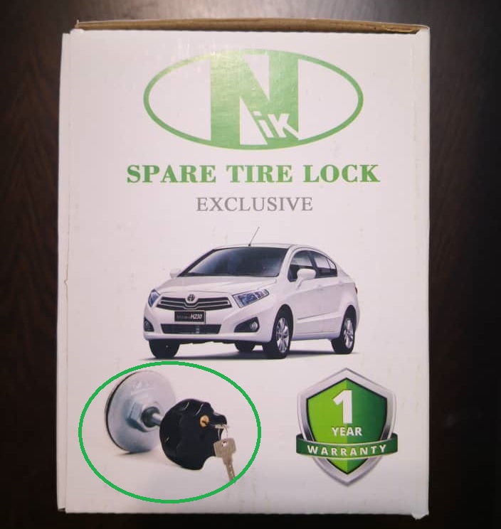 قفل زاپاس سمند SE گلوبایت www.Globyte (2)