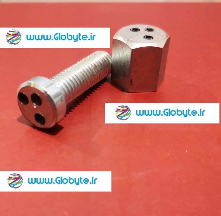 www.Globyte.ir گلوبایت خودرو پیچ ضدسرقت باتری خودو مخصوص باتری 206 صندوقدار V9 دارای پیچ بلند (6)