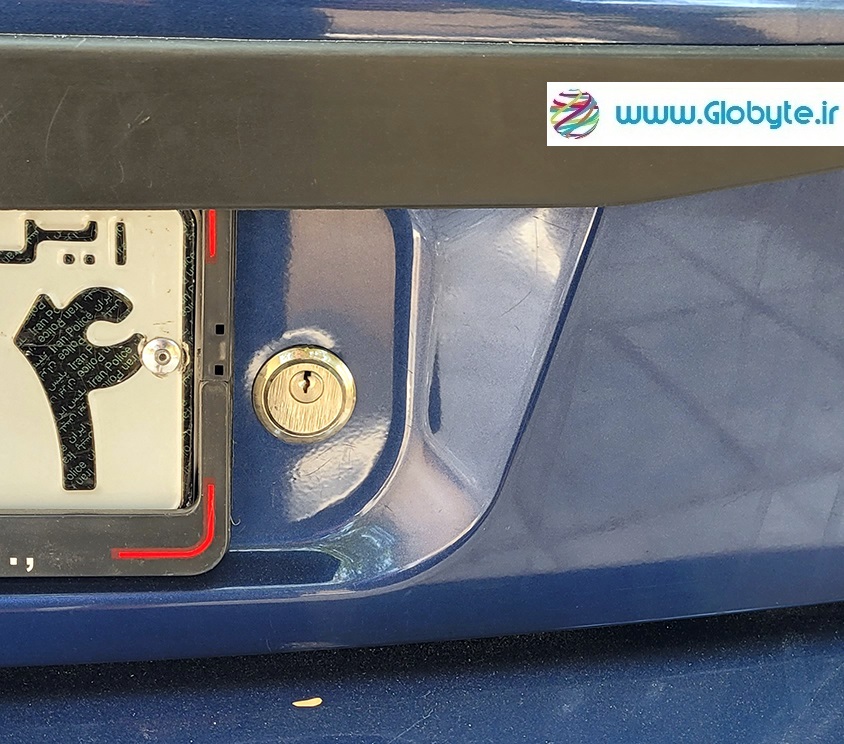 www.Globyte.ir گلوبایت خودرو قفل سوییچی ضد سرقت پژو پارس اتوماتیک با قفل صندوق گرد