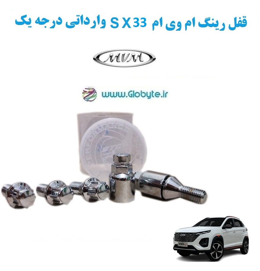 www.Globyte.ir گلوبایت خودرو قفل رینگ ام وی ام X33 S وارداتی درجه یک (3)