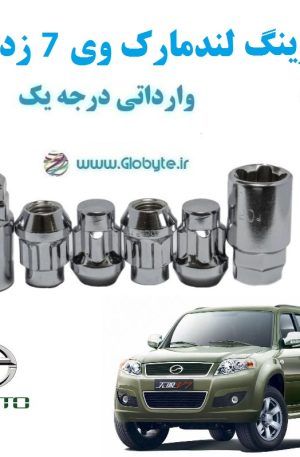 قفل رینگ ضد سرقت لندمارک وی 7 زد ایکس Landmark V7 ZX وارداتی درجه یک www.Globyte.ir گلوبایت خودرو (5)